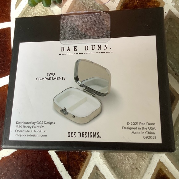 Rae Dunn Pill Box DREAM BIG Brand New - Picture 2 of 3